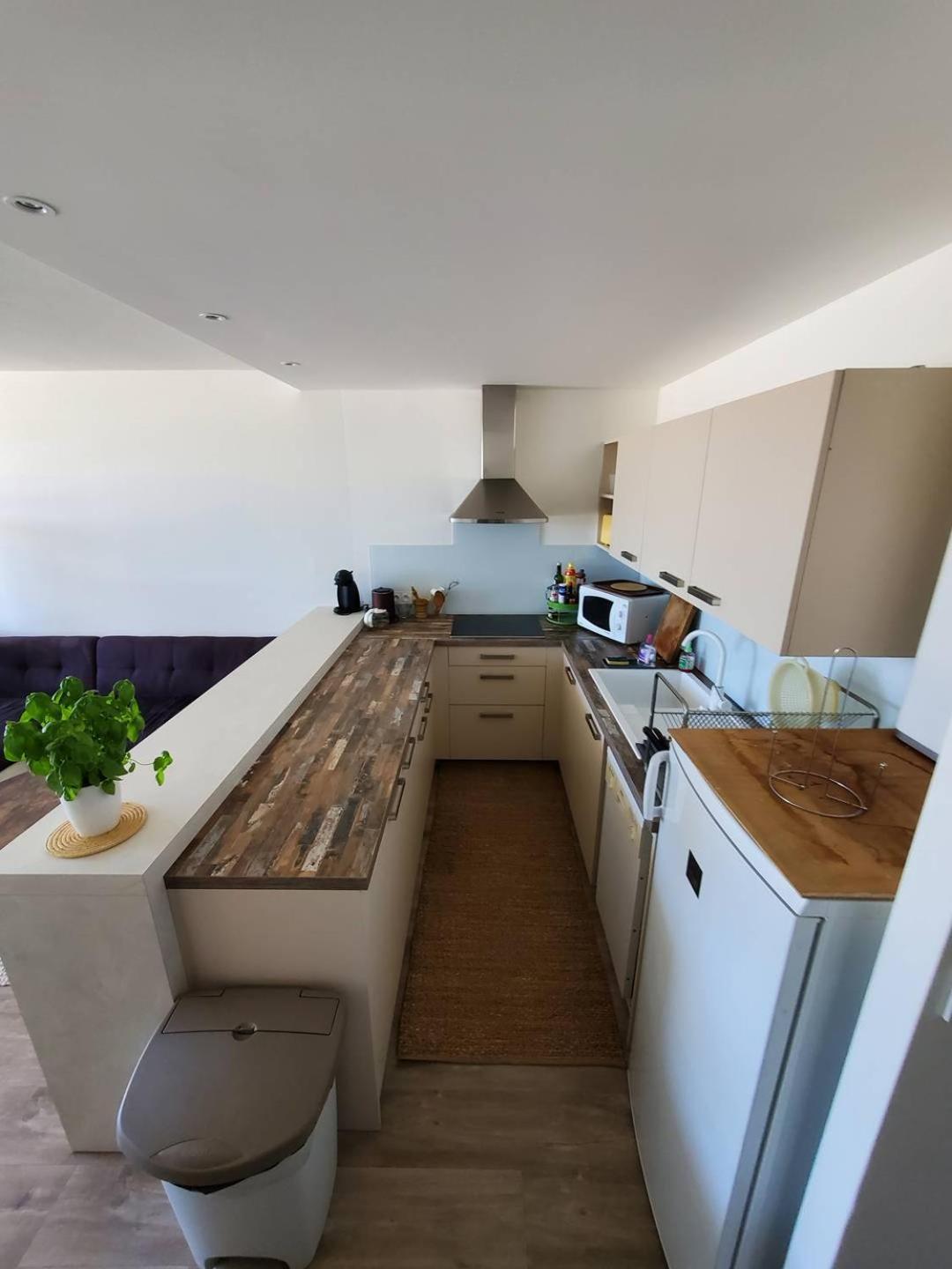 As17378 - P4 Dans Une Residence Sur La Plage Avec Vue Mer Et Piscine 르그로뒤후아 외부 사진