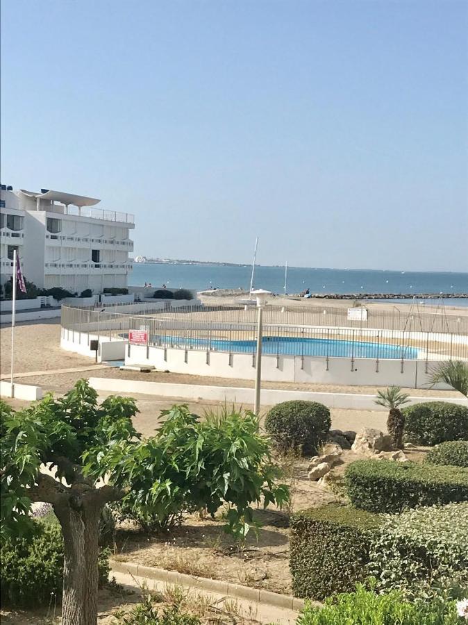 As17378 - P4 Dans Une Residence Sur La Plage Avec Vue Mer Et Piscine 르그로뒤후아 외부 사진
